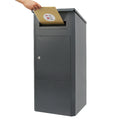 Large Wall-Mounted Parcel Delivery Box for Apartment Home Outdoor Free Standing Waterproof Home Outdoor Drop Mailbox Letter Post