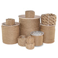 RIOOP 3 Strand Twisted ProManila Polypropylene Rope Stronger and Lighter Alternative to Natural Manila Rope