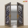 Luxury Wrought Iron Doors for Main House Entrance Strong Stylish and Perfect for Elevating Your Homes First Impression