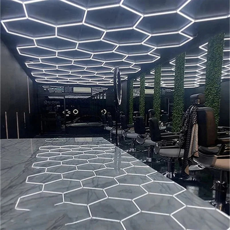 6500K Aluminum LED Ceiling Light and Garage Light with COB LED for Workshop Safety & Mode