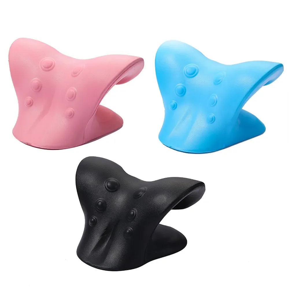 OEM ODM Wireless Neck Massager Acupressure Corrector Home Traction Pillow for Shoulder Neck Pain Muscle Relaxation