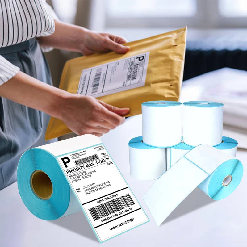 SailingPaper Thermal Label Holder Paper for Efficient Roll Management in Retail and Logistics Environments
