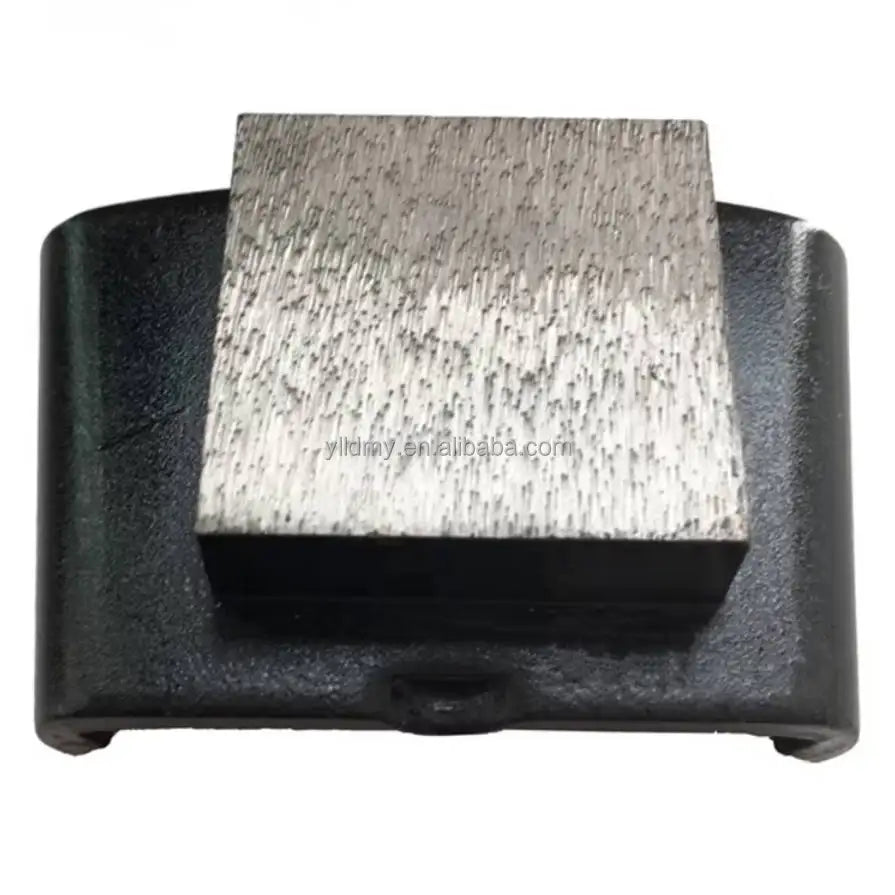 HTC Diamond Tooling EZ System Diamond Grinding Tool Single Block Segment for Concrete and Terrazzo Grinding Polishing