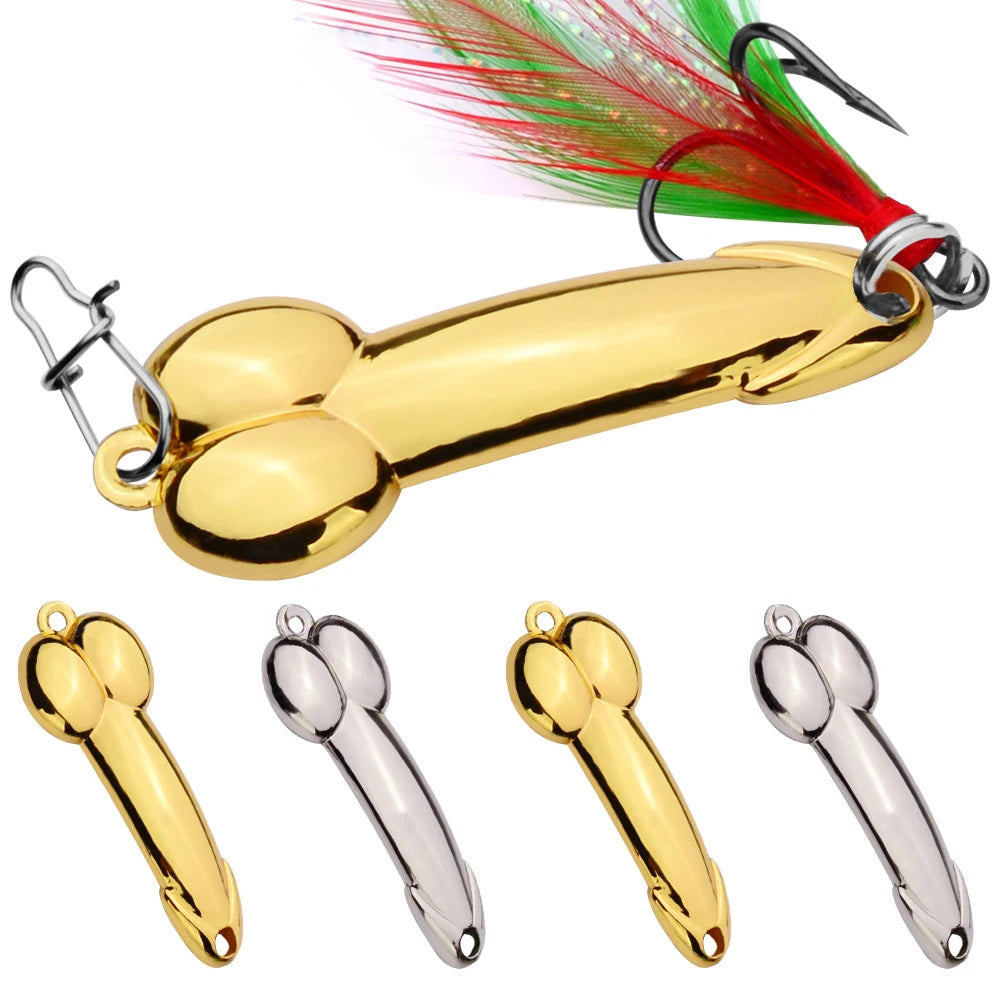 Gold Silver Spoon Casting Lures Fishing 5-50gram Fishing Metal Spoon Bill Fishing Bladed Jig Blade Lures