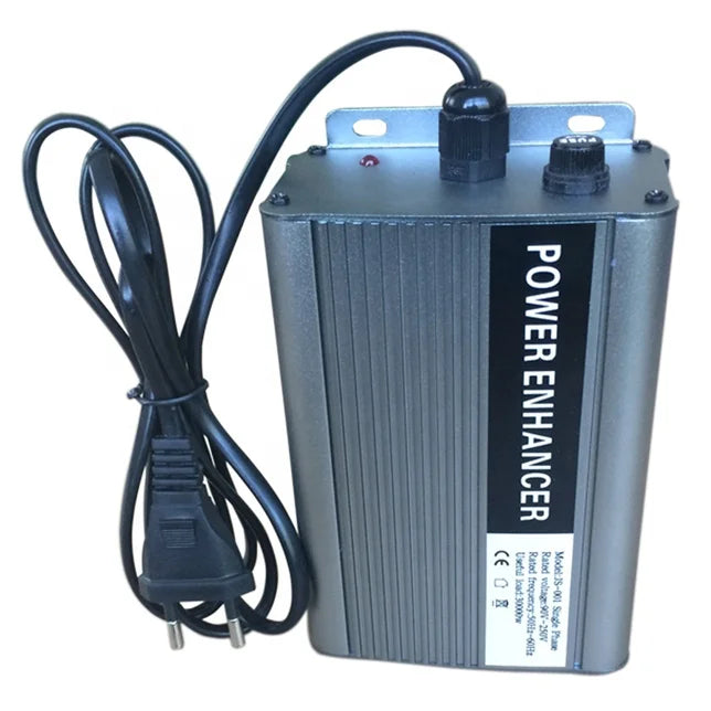 New Shenzhen Electricity Saver Energy Saving Device Aluminium Housing Gold Color CE Certified 110-240V Voltage Long Service Life