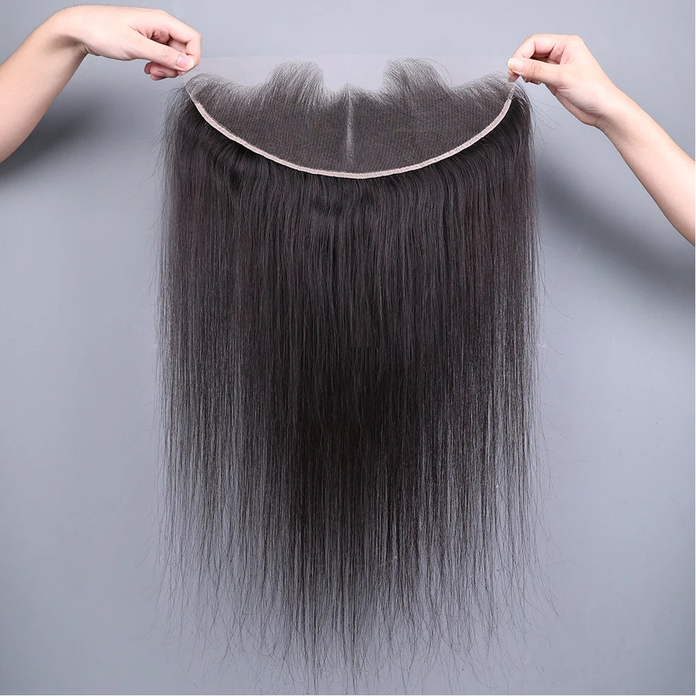 HD for Lace Frontal Closure 13x4 HD Frontal Brazilian Raw Virgin Cambodian Straight M HD Frontal