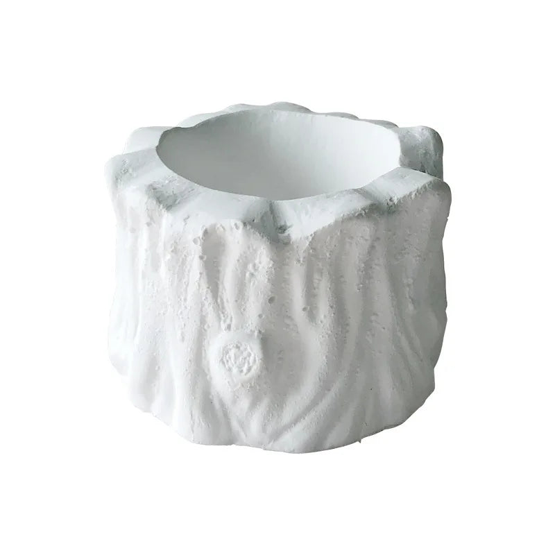 Wholesale OEM DIY Vase Plaster Gypsum Succulent Potted Flower Pot Silicone Mold Homemade Ornament Mold
