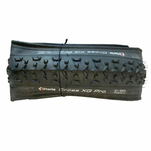 Vittoria Cross XG Pro Clincher Bicycle Tire 700x31C Nylon Lightweight Durable Folding Tire