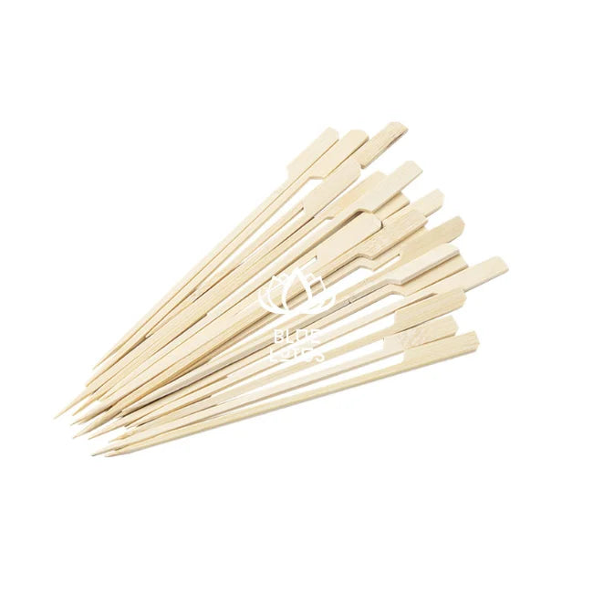 Disposable Bamboo Flag Toothpick Stick for Food Fruit Cake Decoration Party Supplies Skewer Eco Friendly Pick