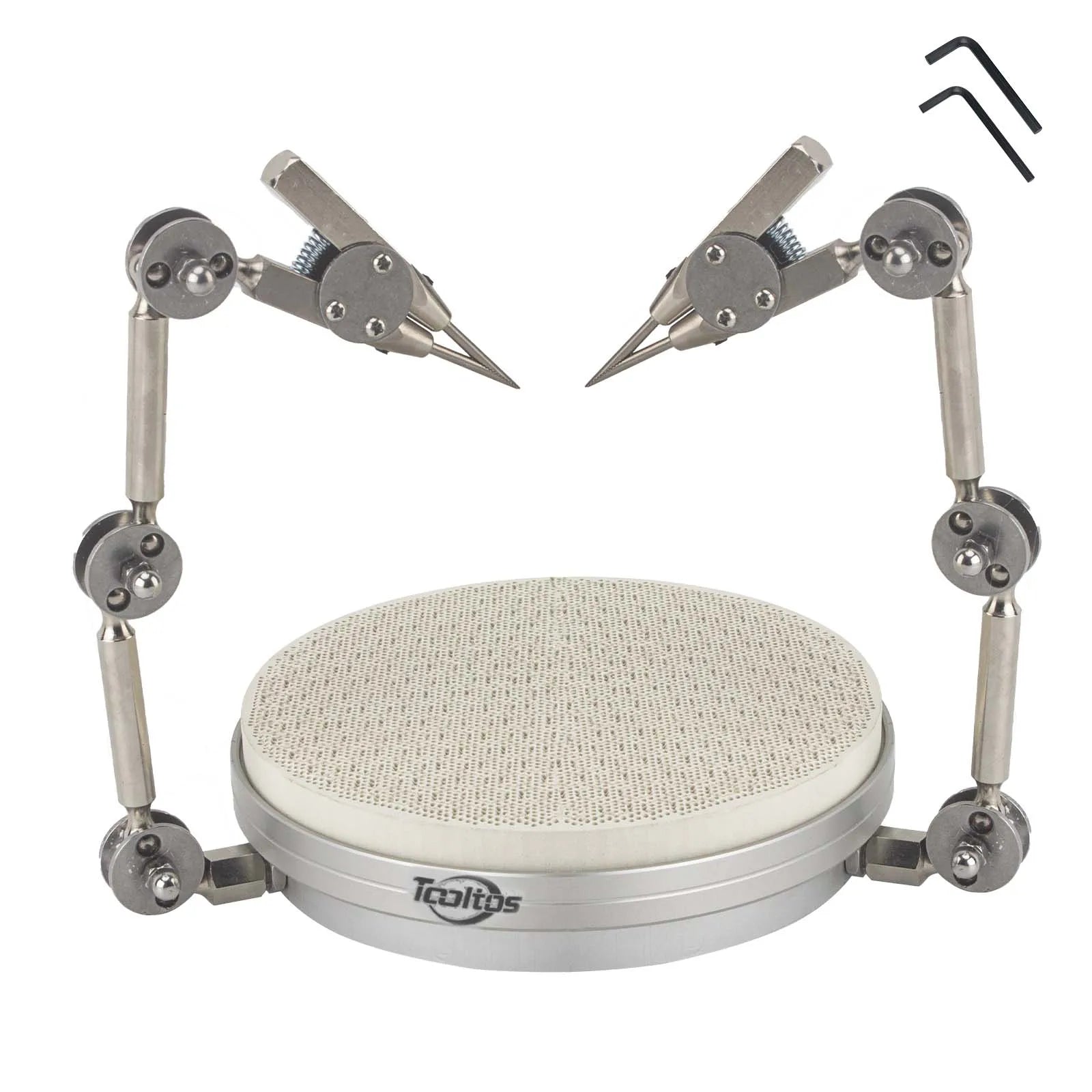 Boasta Small Rotating Honeycomb Welding Fixture Turn Table Permanent Other Jewelry Welder Machine Tool Accessories Equipment Set