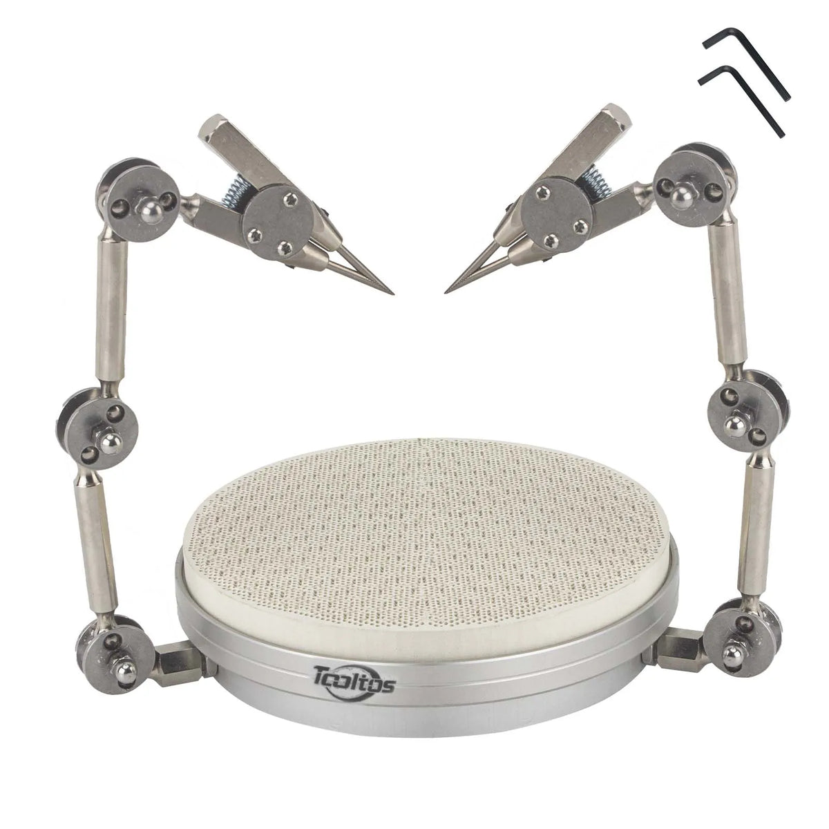 Boasta Small Rotating Honeycomb Welding Fixture Turn Table Permanent Other Jewelry Welder Machine Tool Accessories Equipment Set MegaBDM