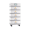 HITEN HV-AC-S5 512V 28KWh Prismatic LiFePO4 Battery Pack System 50A Charging/Discharging 6000 Cycles CAN/RS485 Solar Home Use