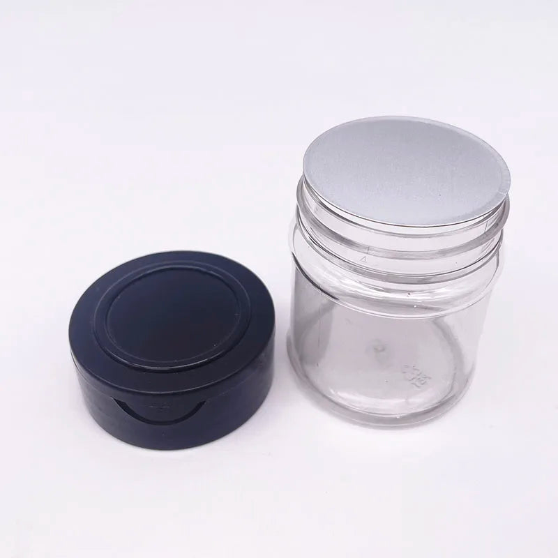 Salt Shaker Plastic Spice Bottle Jars 70ml for Packaging /Bulk Package Herbs and Spice Plastic Jars 70g