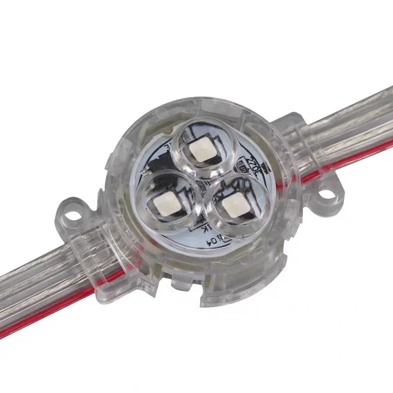 3cm 5cm 4cm 40mm 12V 24V 2811 16703 1903 DMX512 Warm White RGB Waterproof Outdoor PIXEL Addressable Led Point Light