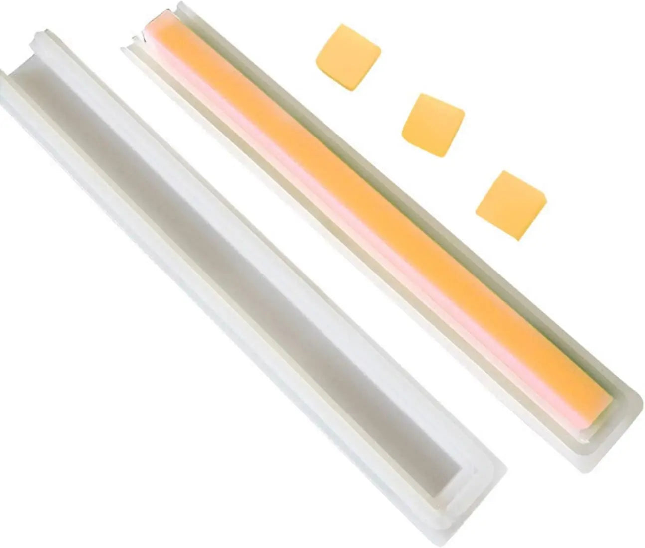 OEM SquareTube Column Mold Fondant Cake Baking Decor Tools Handmade for Cake Decorating Christmas Silicone Cake Decorating Tools