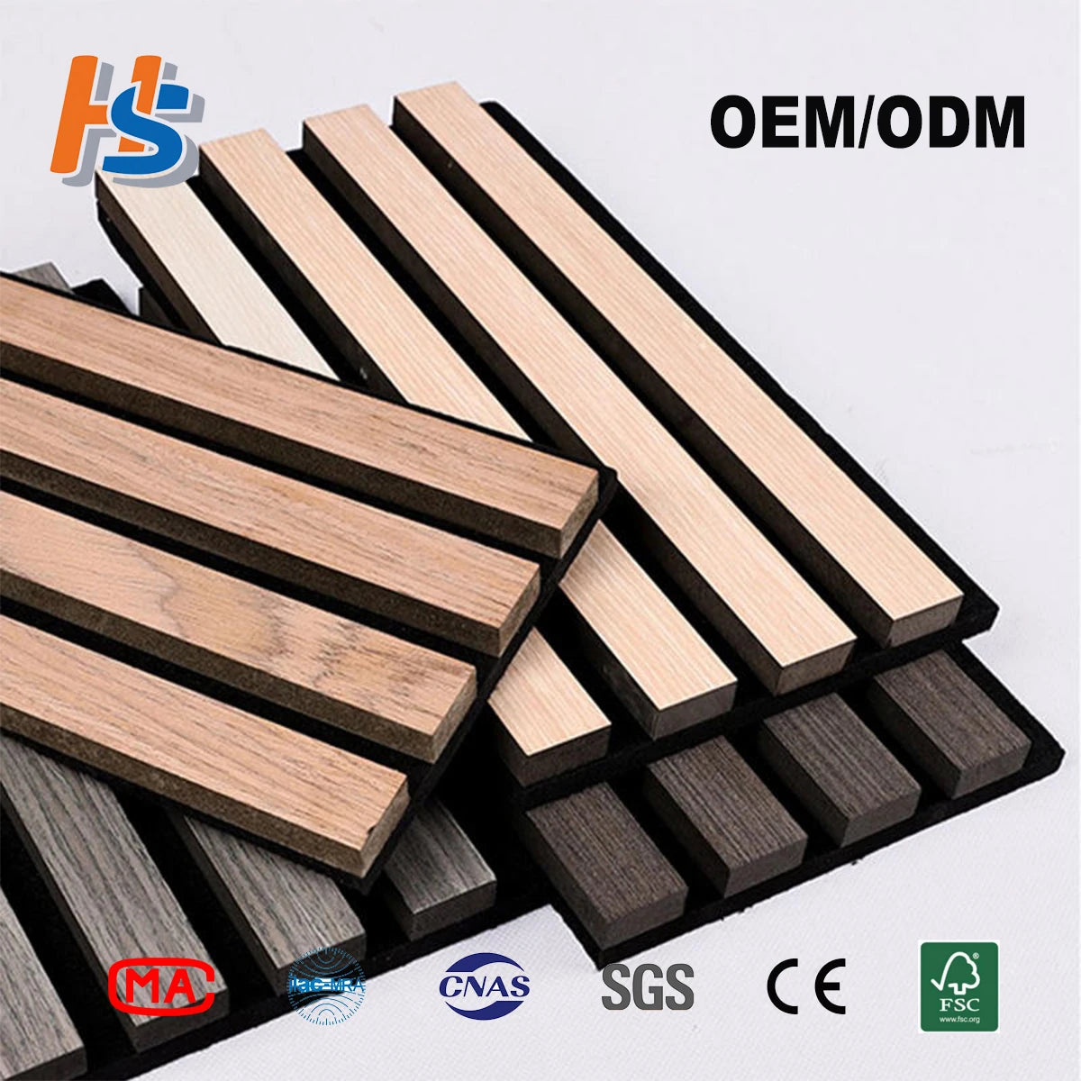 Fireproof Moisture Proof Acoustic Panels Custom Size for Hall