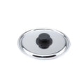 Best 18 cm Black Bakelite Knob Hanging Band Silicon Plastic Storage Cover Kitchen Cooking Metal Lids Set Steel Cookware Parts