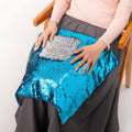 Wholesale Sequin Flip Fabric Therapy Tactile Stimulation Engagement Weighted Lap Pad Sensory Blanket for Autism Anxiety