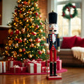 Modern 3ft Nutcracker Soldier Outdoor Christmas Statue Large Giant in STOCK for Christmas Decorations