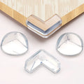 Safety Corner Protectors Transparent Silicone Edge Guards for Table Desk Furniture Anti-Collision Soft Bumpers for Kids