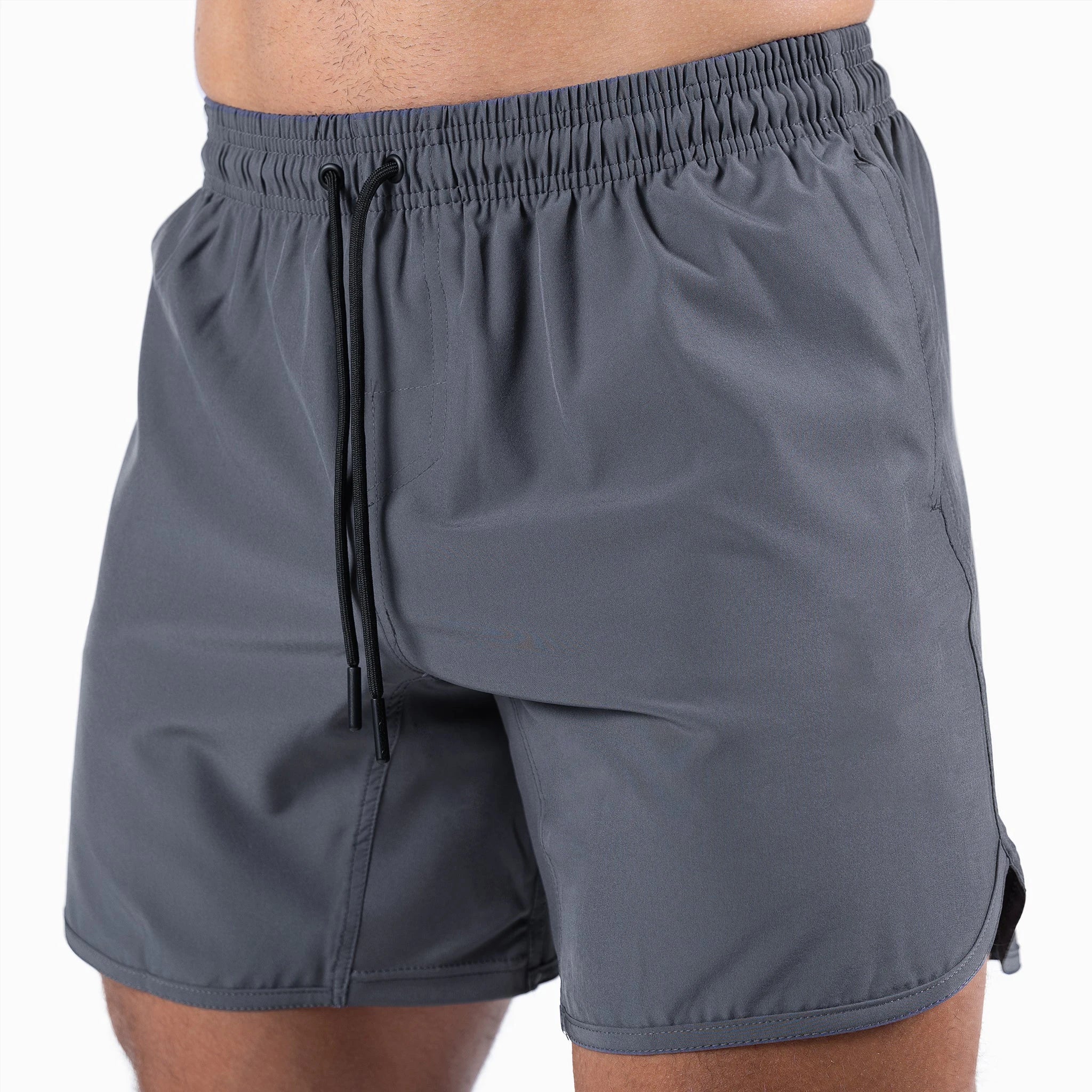 2023 Men Lightweight Shorts Custom Logo Drawstring Quick-Drying Workout Athletic Running Shorts