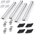 Mini Rails Roof Solar Panel Bracket Support Structures PV Module Installation for Rooftop