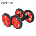 Hot Selling Profiter EG0177 Durable Unisex Abdominal Roller Wheel 14cm/15cm Grip PP+TPE+Foam 550g for Exercise Muscle Fitness