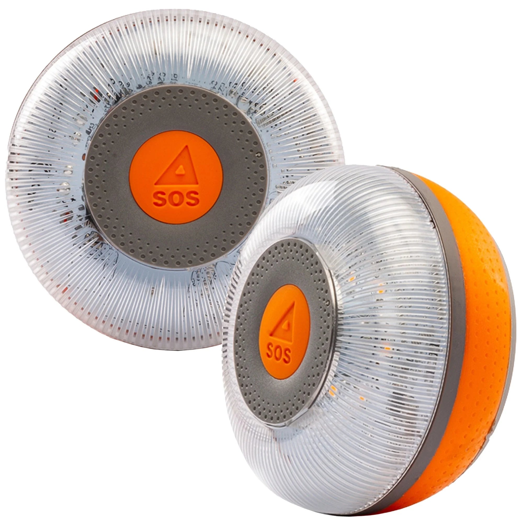 FlashLED SOS 2 units: V16 connected Emergency Light DGT approved with SIM and data service included Roadway Products