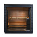 Premium Outdoor Insulated Sauna with Electric Heater Contemporary Design for Wellness & Relaxation