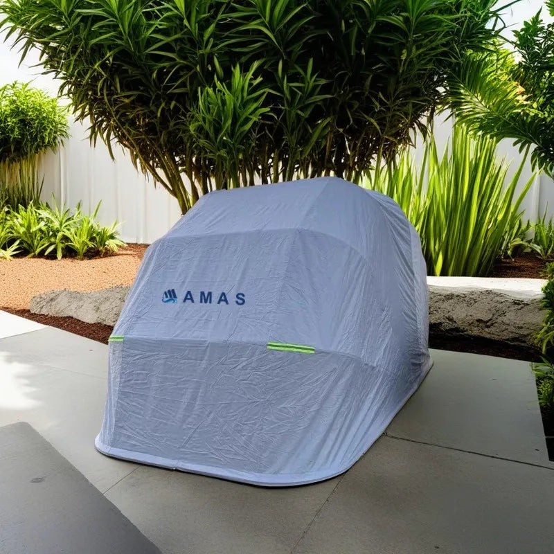 Easy Setup Durable Foldable Car Shelter Portable Canopy Garage for Outdoor Vehicle Protection
