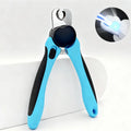 LED Dog Nail Clippers With Nail Trapper for Trimming Cats Dogs Nail Grooming Tools Pet Nail Clippers