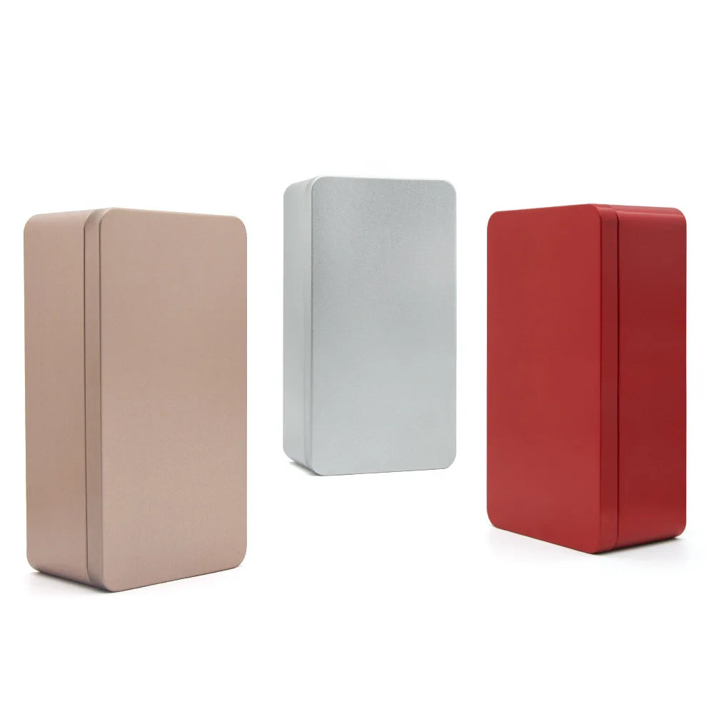 Square Metal Iron Box Tea Packing Box Candy Gift Metal Box for Chocolate