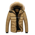 Men's New Style Winter Jackets Coats Parkas Hooded Fleece Casual Thick Overcoats Warm for Autumn Season Front Logo ODM Supply