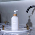 Luxury PET Refillable Shampoo Shower Gel Pump Bottle Set 200ml 350ml 16OZ Hotel Lotion Bottle 250ml 300ml Plastic Packaging