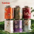 Tianhui Big Airtight Tins Storage Big Container for Loose Tea Storage Jars