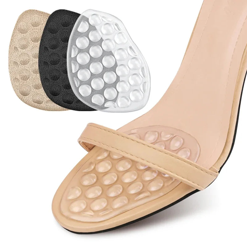 Melenlt Silicone Foot Ball Cushion for High Heels Anti-Slip Front Foot Pads Comfortable Massage Metatarsal Pads