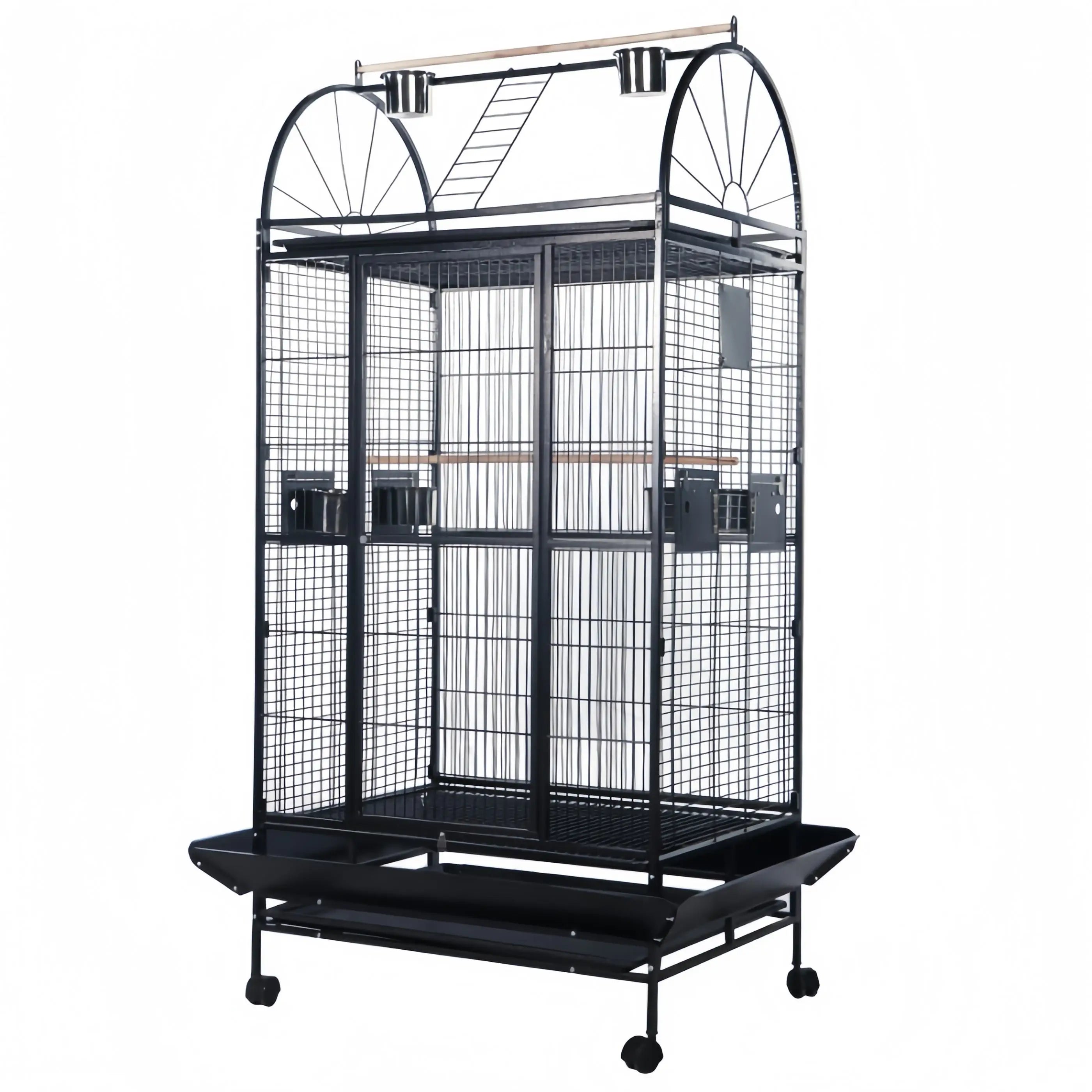 Wholesale Stainless Steel Bird Cage Outdoor Large Bird Cage Pigeon Metal Bird Cage Breeding Bird Cage Movable Birds Cage