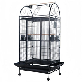 Wholesale Stainless Steel Bird Cage Outdoor Large Bird Cage Pigeon Metal Bird Cage Breeding Bird Cage Movable Birds Cage