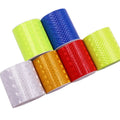 HONGFU Reflective Warning Tape Stickers for Cars & Motorcycles PET Material Hot Melt Adhesive Waterproof
