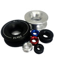Machining Services Custom Hard Anodize PTFE Coating Sailing Aluminium Low Friction Ring Rigging Friction Pulley Ring