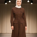 YXA030 2026 Eid Muslim Women Dress Islamic Hijab Traditional Luxury with Bohemian Long Coat Abaya for a Sophisticated Autumn