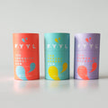 Round Kraft Organic Medicinal Capsules Packaging Box Food Empty Tubes Deodorant Packaging Paper Tube for Tea