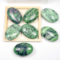 Ruby in Zoisite Natural Ruby Stone Crystals Healing Stones Fengshui Natural Crystal Craft Polished Ruby in Zoisite Tumbled Stone MegaBDM