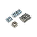 Sliding Block T Slot Nut Galvanized Carbon Steel M3 M4 M5 M6 for 20 Series Slot 6 Aluminum Profiles MegaBDM