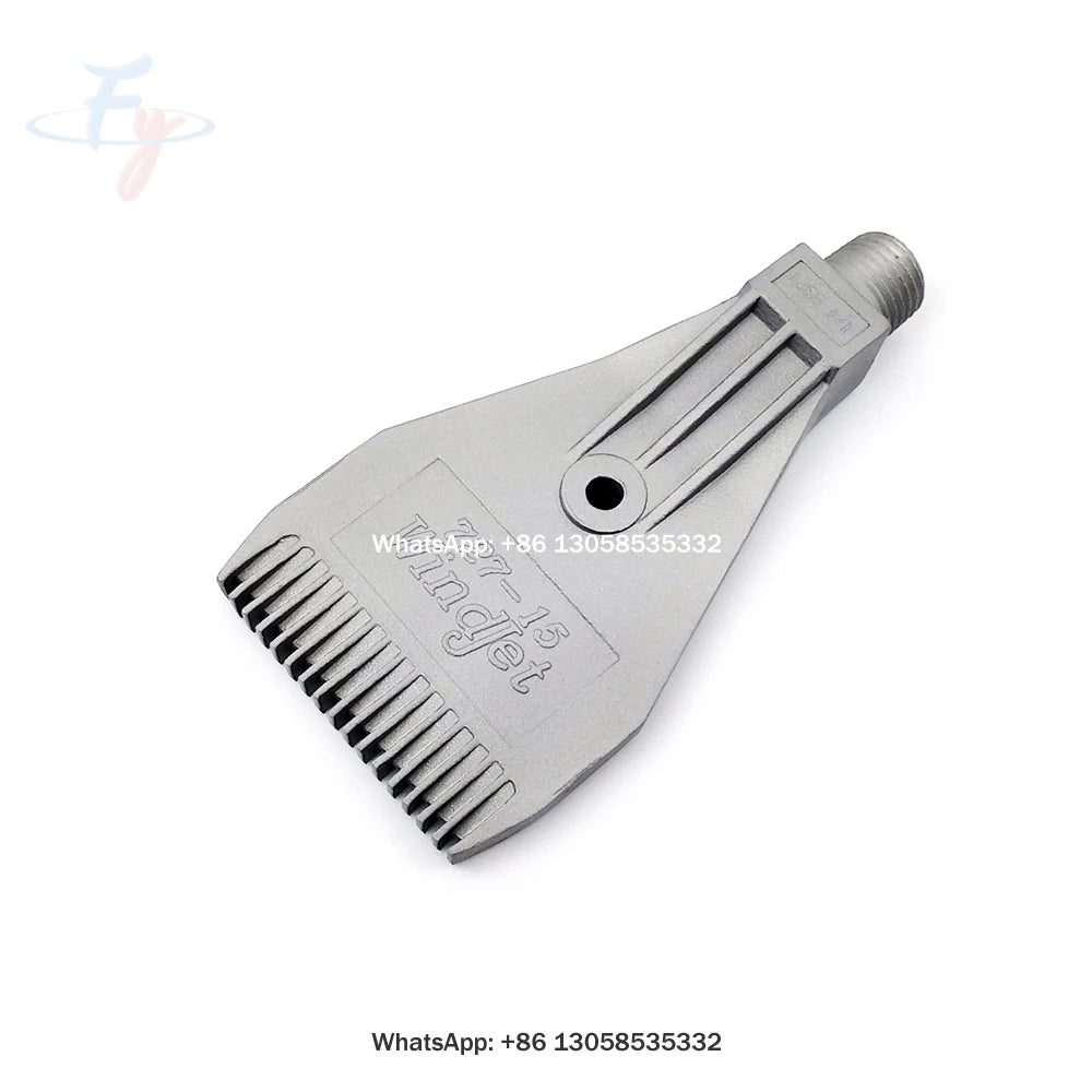 FY 727 Flat Spray Wind Air Jet Nozzle Stainless Steel Wind air Jet Air Nozzle for Cleaning MegaBDM