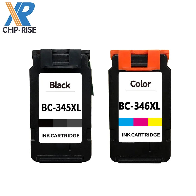 ChipRise BC-345XL BC-346XL Manufacturer Compatible Full Colored Cartridge for Canon Printer PIXUS TS3130/TS3130S/TS203/TR4530