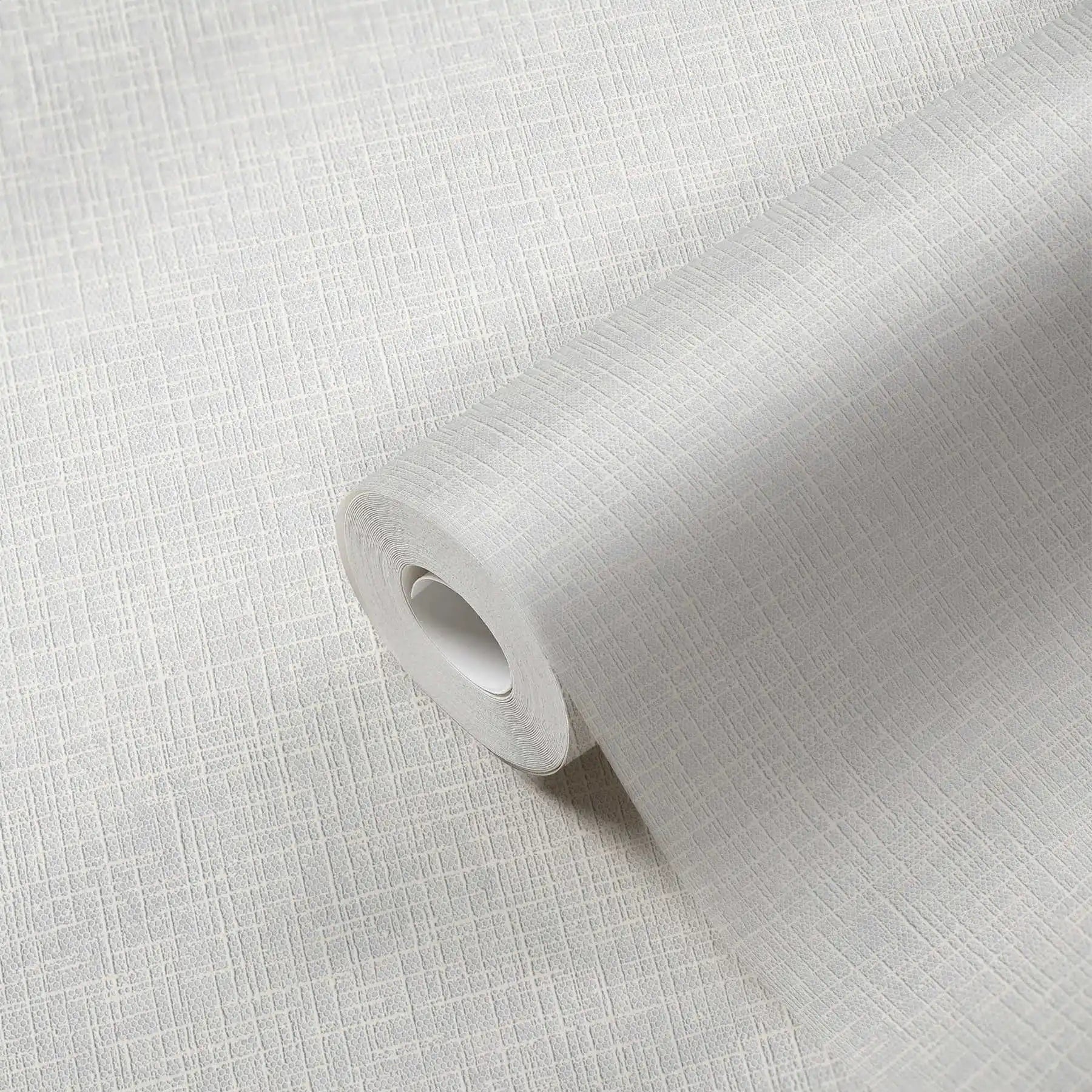 Modern Coatable Paintable White Non Woven Vinyl Wallpaper Rolls for Kitchen & Hotel Use Made in Germany 10.05x1.06m
