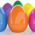 Custom Activities Coloring Kit Packaging Fillable Large Chocolate Jumbo Plastic Decoration Easter Egg MegaBDM