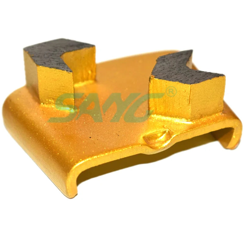 Medium for HHTC Diamond Arrow Segment Grinding Block Metal Bond for Concrete Floor Polishing OEM/ODM Abrasive Tools Packaged MegaBDM