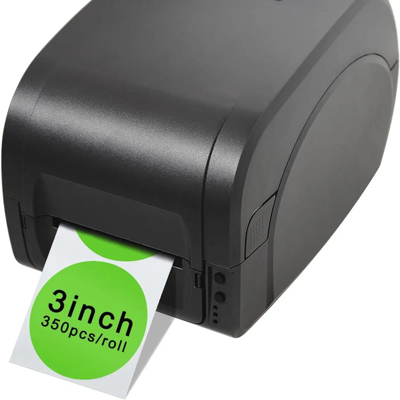 Olantai Custom Colorful Direct Thermal Dot Sticker Green Colour Red Round 3" Color Circle Thermal Sticker Label